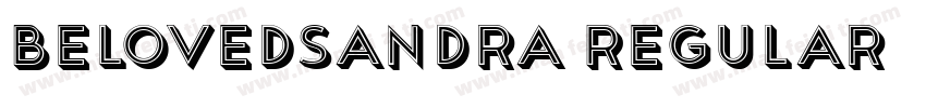 BelovedSandra Regular字体转换